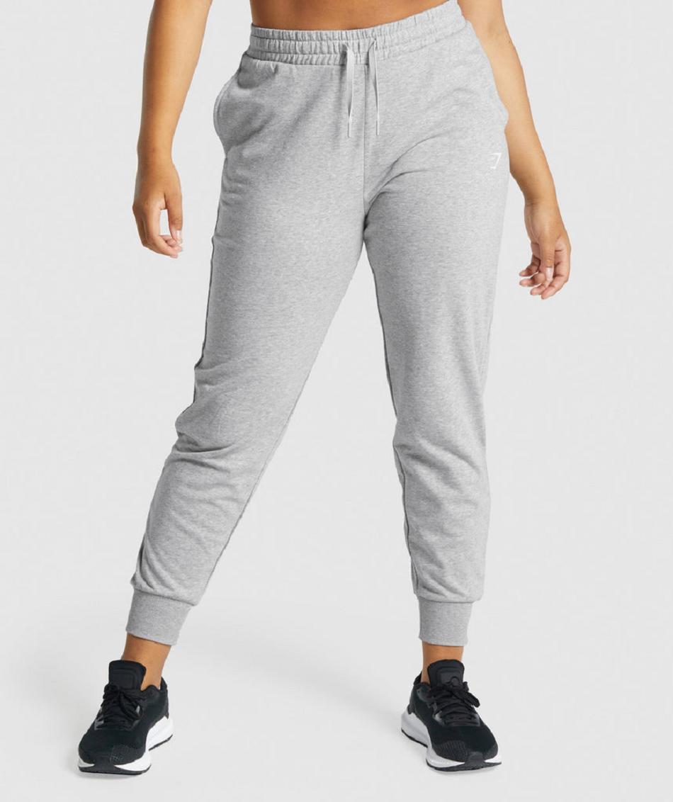 Pantalones Jogger Gymshark Entrenamiento Mujer Gris Claro | CO 2640WNB